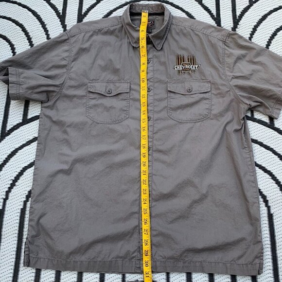 Choko Chevrolet Garage Logo Button Down Shirt - Picture 7 of 8